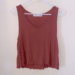 Dry Goods cropped flowy tank